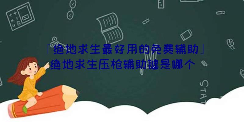 「绝地求生最好用的免费辅助」|绝地求生压枪辅助键是哪个